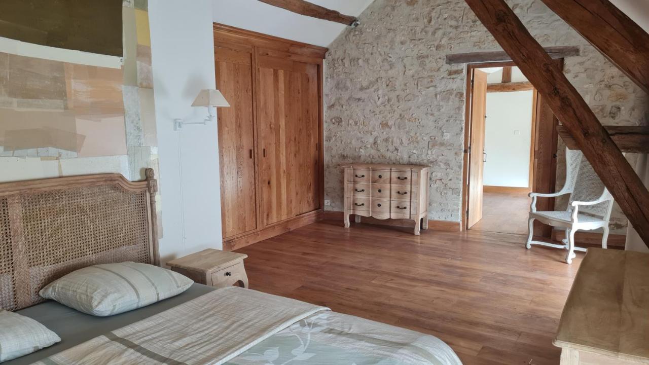 Belle Maison Dans Corps De Ferme - Logement Gabriel Villiers-sous-Grez エクステリア 写真