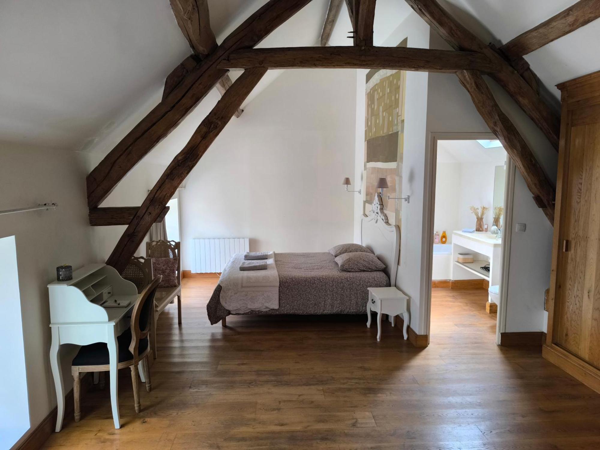 Belle Maison Dans Corps De Ferme - Logement Gabriel Villiers-sous-Grez エクステリア 写真
